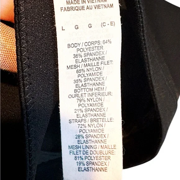 Nike Dri-FIT Alpha Womens High Support Padded Zip-Front L Sports Bra C-E Cup EUC - Picture 14 of 16